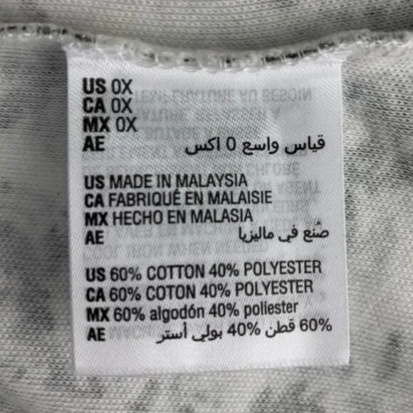 KAREN SCOTT Tops Long Sleeve Mock Neck Women's Sweaters Gray Plus Size 0X - Picture 8 of 10